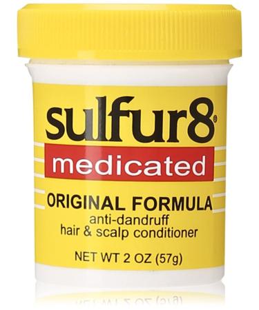 Sulfur8 Medicated Regular Formula Anti-Dandruff Hair and Scalp Conditioner  2 Ounce