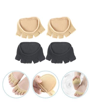 Buy HEALLILY 2 Pairs Padded Tabi Socks - Comfortable Peep Toe Topper & Toe Correction Socks for Perfect Foot Support - Buy Online on GoSupps.com