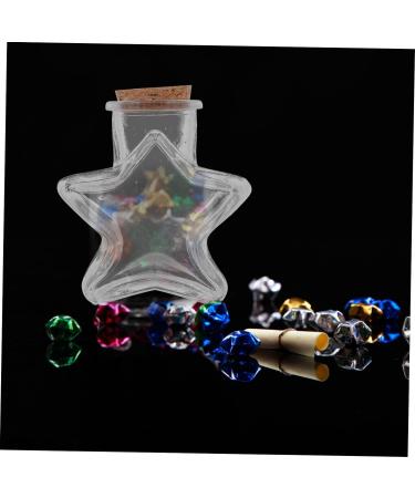Zerodeko Gifts 5pcs Cork Glass Bottle Storage Jar Ordinary Glass Wedding Wedding Favours - Buy Online on GoSupps.com