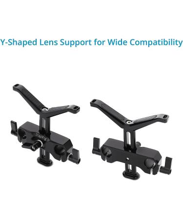 PROAIM SnapRig Universal Lens Support | Heavy Camera Lenses | 15mm LWS Rod | Robust & Durable | Height Adjustment 2.1 | Supports Lens Diameter Up to 150mm (LS-01) - Buy Online on GoSupps.com