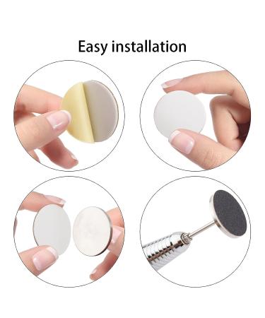Rolybag 25mm Foot Sandpaper Discs | 240 Grit Fine | 100pcs Boxed | Replacement Pads for Electric Manicure Pedicure - Buy Online on GoSupps.com