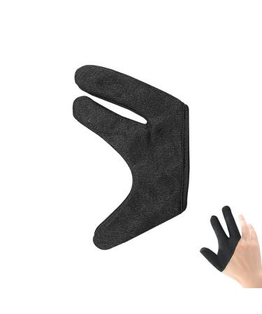 SUYARE 3 Finger Heat Resistant Gloves - Hair Dye & Barber Gloves Hair Dye Curling Wand Gloves | Elastic Professional Reusable Barber Heat Gloves for Curling Irons Hair Dryers right hand - Buy Online on GoSupps.com