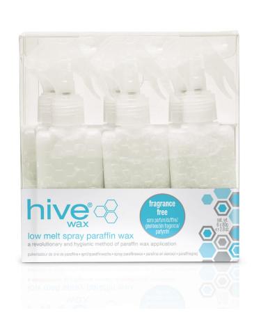 Spray paraffin 6 x 80g Hive perfume-free neutral paraffin wax in cartridges paraffin bath