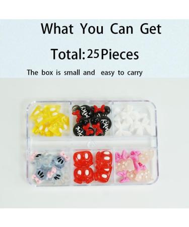 3D Miki Cat Nail Art Charms 25 pcs Cartoon Nail Charms Decorations for Nail Art Supplies 3D Flatback Resin Charms Resin Nails Slime Charms Cute DIY Nail Accessories 25 pcs miki - Buy Online on GoSupps.com