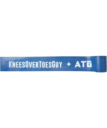 Knees Over Toes Guy ATG Floss Bands - Sapphire Blue Medium Workout & Stretch Bands for Mobility Recovery Improved Circulation & Soreness Relief - Buy Online on GoSupps.com