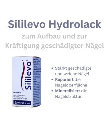 Sililevo Hydrolack 6.6 ml - Strengthen & Repair Damaged Nails | Medical Nail Solution for Splits Breaks & Psoriasis | Savings Set & Pharma Pearl - Buy Online on GoSupps.com