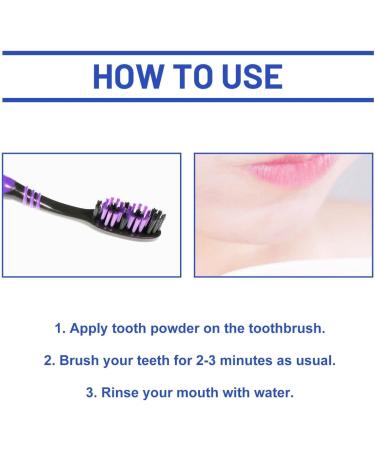 3 Days Teeth Whitening Powder Teeth Whitening Powder for White Teeth | Teeth Whitening | Visible Cleaning Effect | Safe Teeth Whitener - Cosmetic Teeth Cleaning (3) - Buy Online on GoSupps.com