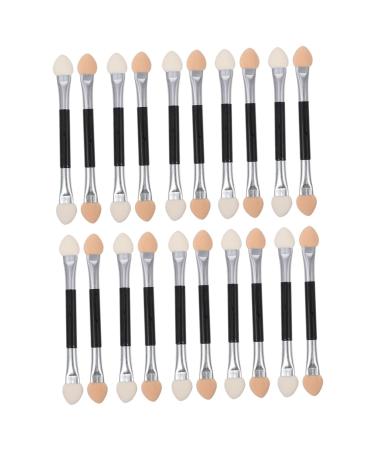 BIUDECO 30pcs Eye Shadow Stick Sponge Lip Mini Lipsticks Eyeshadow Woman Girl Aluminum Tube