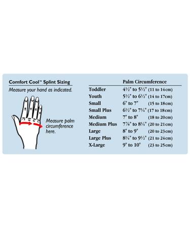 Buy North Coast Medical Comfort Cool CMC Restriction Splint (Large Left) - International Shipping Available - Buy Online on GoSupps.com