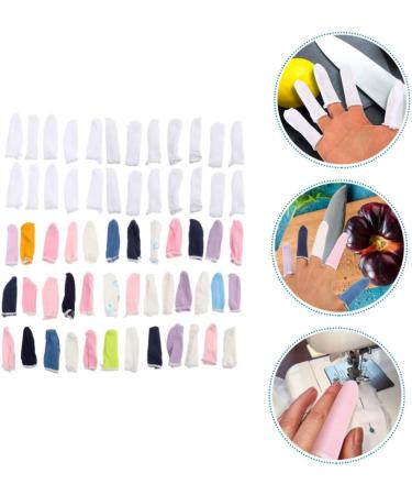 100pcs Pure Cotton Finger Cots for Protection - Soft Durable & Ideal for Safe Use | International Shipping Available - Buy Online on GoSupps.com