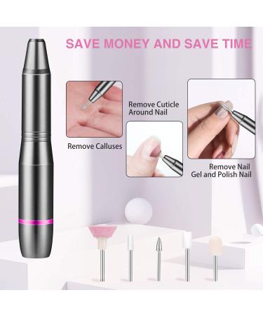 11 in 1 Electric Nail File Set for Gel & Acrylic Nails - Professional Pedicure & Manicure Tool - Home & Salon Use - Buy Online on GoSupps.com