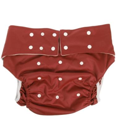 Healeved incontinence Pants for adults - 1 piece of absorbent diaper pants for men and women absorbent aids for severe bladder weakness - reusable incontinence pants adult chocolate