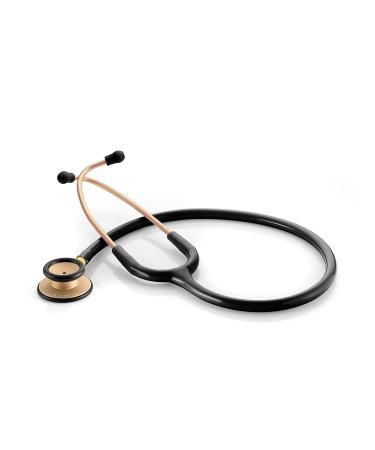 ADC Adscope Lite 619CHM Clinician Stethoscope Champagne Finish Black Tubing - Buy Online on GoSupps.com