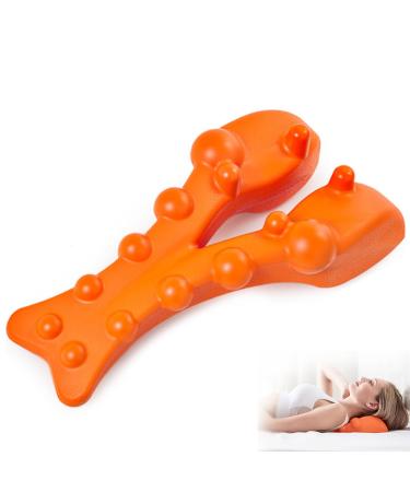 Fonwujiot massager neck cloudy neck new life back extensor therapy out trigger point massager massage the neck muscles to relieve tiredness align neck and back extensor