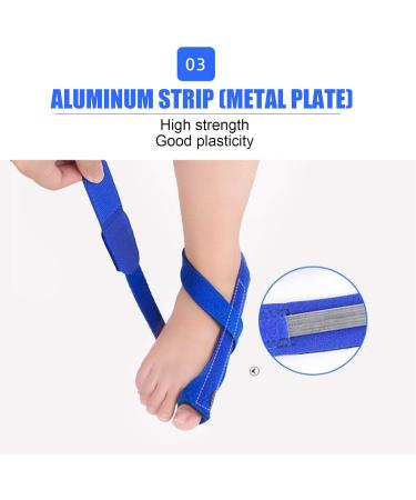 Hallux Valgus Bunion Corrector - Soft Toe Straightener & Big Toe Separator for Ultimate Foot Care - Buy Online on GoSupps.com