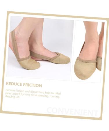 GLEAVI Half Palm Toe Sleeve - High Heel Dance Shoes Toe Protectors for Women & Men | Breathable Nylon Cushion Cover - Buy Online on GoSupps.com