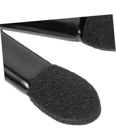 Healeved 400 Pcs Mini Eyeshadow Swab Eyelash Spoolie Eyeshadow Lip Balm Brush Black Plastic - Buy Online on GoSupps.com
