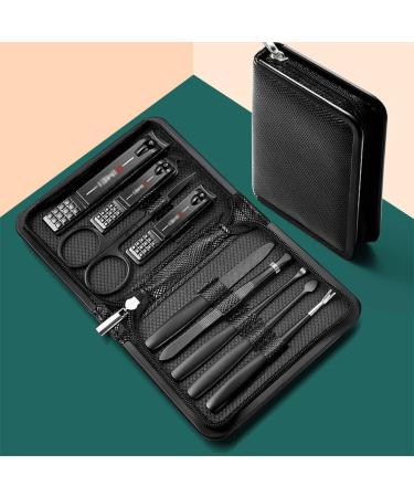 Nail Clipper Set 9-Piece Nail Clippers Set Adult Nail Clippers Pedicure Kit Carbon Steel Nail Beauty Kit Portable Travel Beauty Kit Nail Clipper Kit (Color : A-9 Piece Set) - Buy Online on GoSupps.com