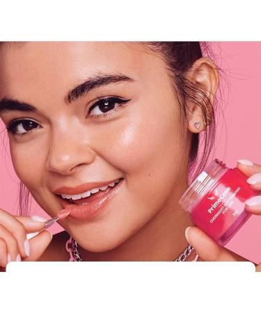 PrimeCove - Overnight Buttermask For Lips (20g) | Strawberry Flavour | Repair Brighten Moisturise Soften & Smooth | Wake Up To Lucious Nourised Lips! - Buy Online on GoSupps.com