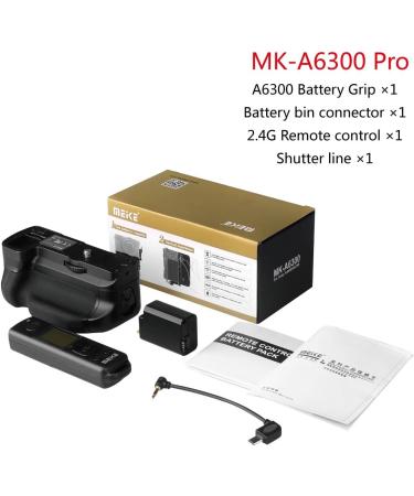 Meike MK-A6300 PRO Remote Controller for Sony A6100 A6400 A6300 A6000 Cameras - Up to 100M Shooting Control - Buy Online on GoSupps.com