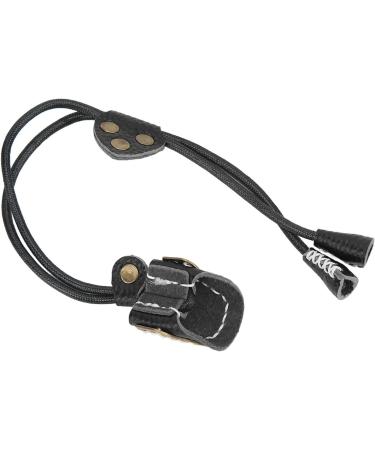 Buy Bnineteet Archery Thumb Rings | Brass Daema Protection & Soft Leather Finger Guards for Traditional Archery - Black - Buy Online on GoSupps.com