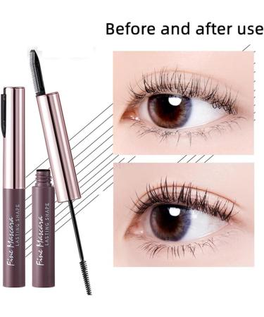 Black Mascara with Eyelash Comb Waterproof and Voluminous Eyelashes Long Lasting Mascara Smudge-Proof Thriving for Natural Lengthening and Thickening Effect (1 pcs) - Buy Online on GoSupps.com