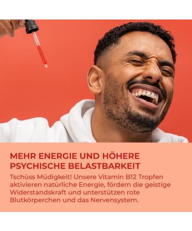 Liquid liposomal vitamin B12 for optimal physical and mental well-being 60 ml bottle 30 days Vegan and non-GMO Made in the EU Sundt Nutrition Food Supplement - Buy Online on GoSupps.com