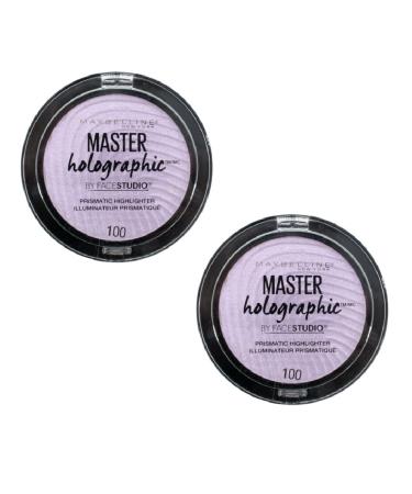 Maybelline New York Master Holographic Prismatic Highlighter Makeup 100 Purple - Pack of 2 | Buy Online - Buy Online on GoSupps.com
