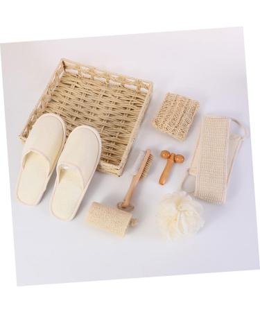 Buy Healeved Spa Kit: Bath Massage Set & Body Brush for Women - Perfect Shower Supplies & Accessories for Home & Travel - Buy Online on GoSupps.com