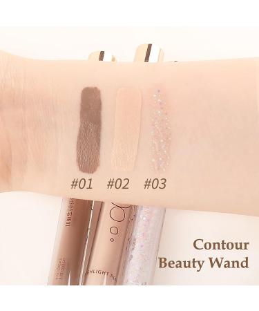 Boobeen Cream Contour Stick Liquid Bronzer Highlighter Face Makeup - 3 Types Available - Buy Online on GoSupps.com