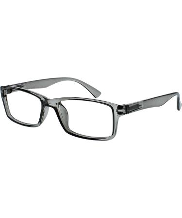 Buy Pack of 2 Short-Sighted Glasses for Men & Women - Black/Grey MM92-17 -2.00 | International Shipping - Buy Online on GoSupps.com