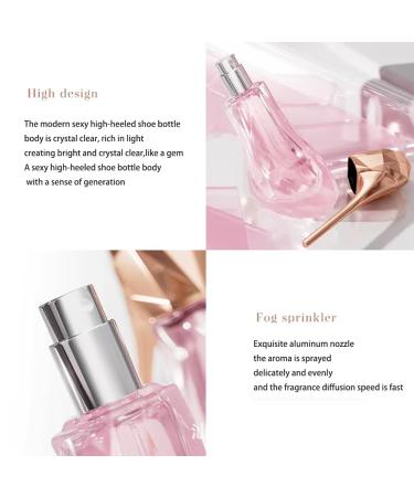 Cosalata High Heel Shoes Perfume for 30 ml Women Girl Spray Pink Floral Fruity Spicy Pepper Woody Scent Long Lasting Parfum Natural Fragrance - Buy Online on GoSupps.com