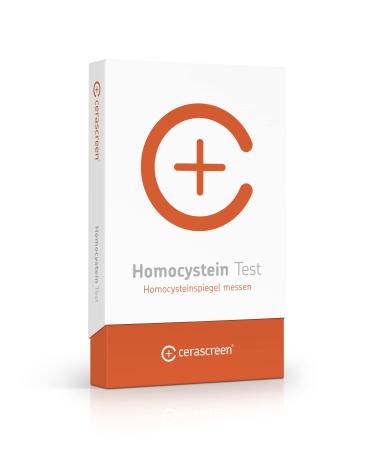 Homocysteine test from cerascreen - homocysteine mirrors measure conveniently from home |Prevent arteriosclerosis and hypertension |Professional laboratory analysis of the sample |extensive result report