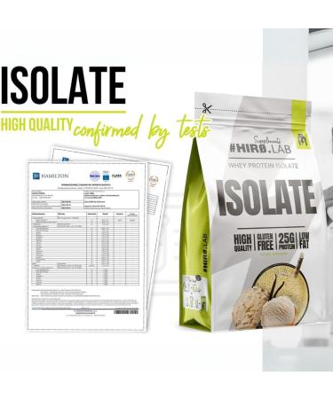 #HIRO.LAB Whey Protein Isolate - 700g | Low Carbs and Fats | WPI | Gentle for Digestion | High Absorption Capacity (Cookies) - Buy Online on GoSupps.com