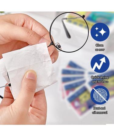 300 PCS Glasses Cleaner Wipes Lens Cleaning Cloths for Eyeglasses Sunglasses & Screens | Individually Wrapped Lens Wipes International Shipping Available - Buy Online on GoSupps.com