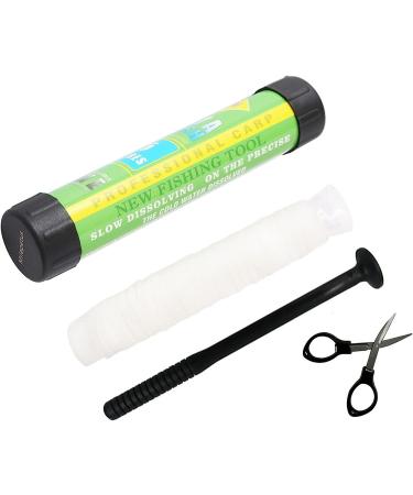 Milepetus 5M PVA Mesh Bait Bags for Carp Fishing | Refill Stocking with Funnel and Plunger | 25mm Size - Carp Fishing Accessory - Buy Online on GoSupps.com