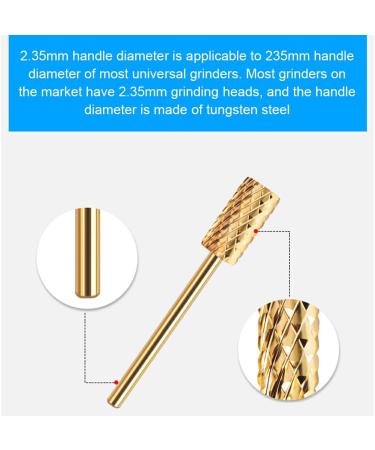 Dajidafu Steel Nails Polisher Bit Replacement Portable 2.35mm Shank Fingernail Polishing Bits Upgrade Modified Spare Parts 3XC - Buy Online on GoSupps.com
