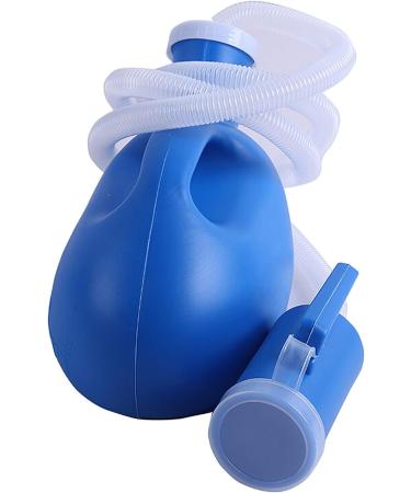 Men Urinal Men's Bed Urinal Universal Pee Collector Travel Toilet 2000ML with Lid and Drain Hose Male Convenient and Practical Urinal - Buy Online on GoSupps.com