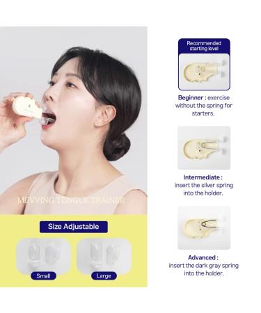 DAILYWONDER Mevving Tongue Trainer - Double Chin Reducer | V Line Lifting | Self Care Beauty Product - Buy Online on GoSupps.com