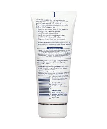 Eucerin Redness Relief Soothing Cleanser/Gel 6.8oz - Calms Sensitive Skin - Buy Online on GoSupps.com