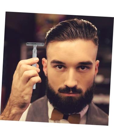 Didiseaon Manual Safety Razor for Men - Durable Stainless Steel Double Edge Shaving Tool Beard Trimmer & Old Fashioned Single Blade Scraper - Buy Online on GoSupps.com