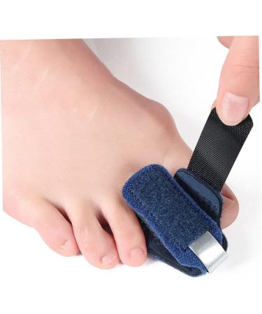 Cabilock Thumb Splints 3pcs - Toe Strap Retainer Holder for Pain Relief and Support - Finger Splint for Sprained Toe - Blue 11.5X2.5CM - Buy Online on GoSupps.com