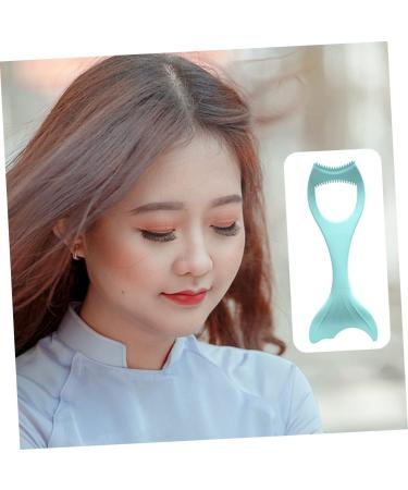 FRCOLOR Marscara Drawing Aid 2pcs Shaper With Lashes Template Professional Drawing Applicatorsblue Cat Tail Plate Assist Quick Eyelash Makeup Tool 1 count (Pack of 1) Bluex2pcs - Buy Online on GoSupps.com