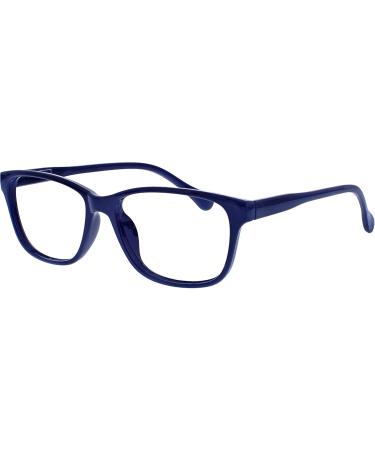 4-Pack Reading Glasses for Men & Women - Black Navy & Red Light Readers +2.00 Diopters with Spring Hinges - Buy Online on GoSupps.com