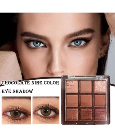 DTREEL Waterproof Chocolate Eyeshadow Palette Glitter Eyeshadow Eye Makeup Eye Powder Nude Kit Matte A4z2 Matte Shimmer Shadow Pigment - Buy Online on GoSupps.com