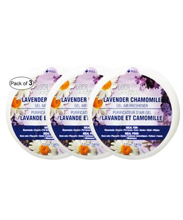 Odor Doctor Gel Air Freshener- Lavender Chamomile (340g) (Pack of 3)