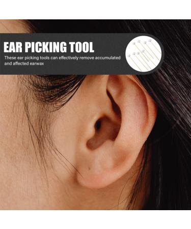 Ipetboom 8pcs Non- Ear Wax Cleaners Handle Portable Ear for Wax Removal and Relaxation Convenient Care Tool - Buy Online on GoSupps.com