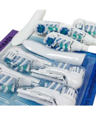 4Pcs Sensitive Oral-B Replacement Toothbrush Heads | Crisscross Bristles | Rotating Powerhead Compatible with Oral-B 4732 3733 4733 - Buy Online on GoSupps.com