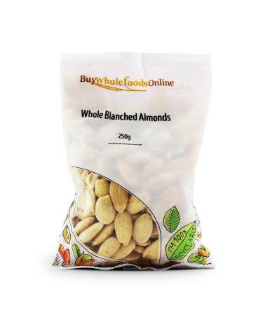Whole Blanched Almonds 250g (BWFO)