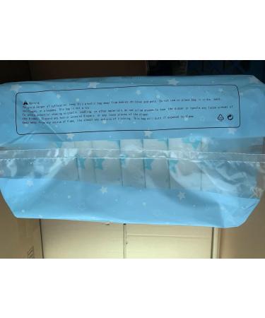 Buy LittleForBig Adult Printed Diapers 10 Pack - Astro Babies (Large 36-46) Blue | International Shipping Available - Buy Online on GoSupps.com